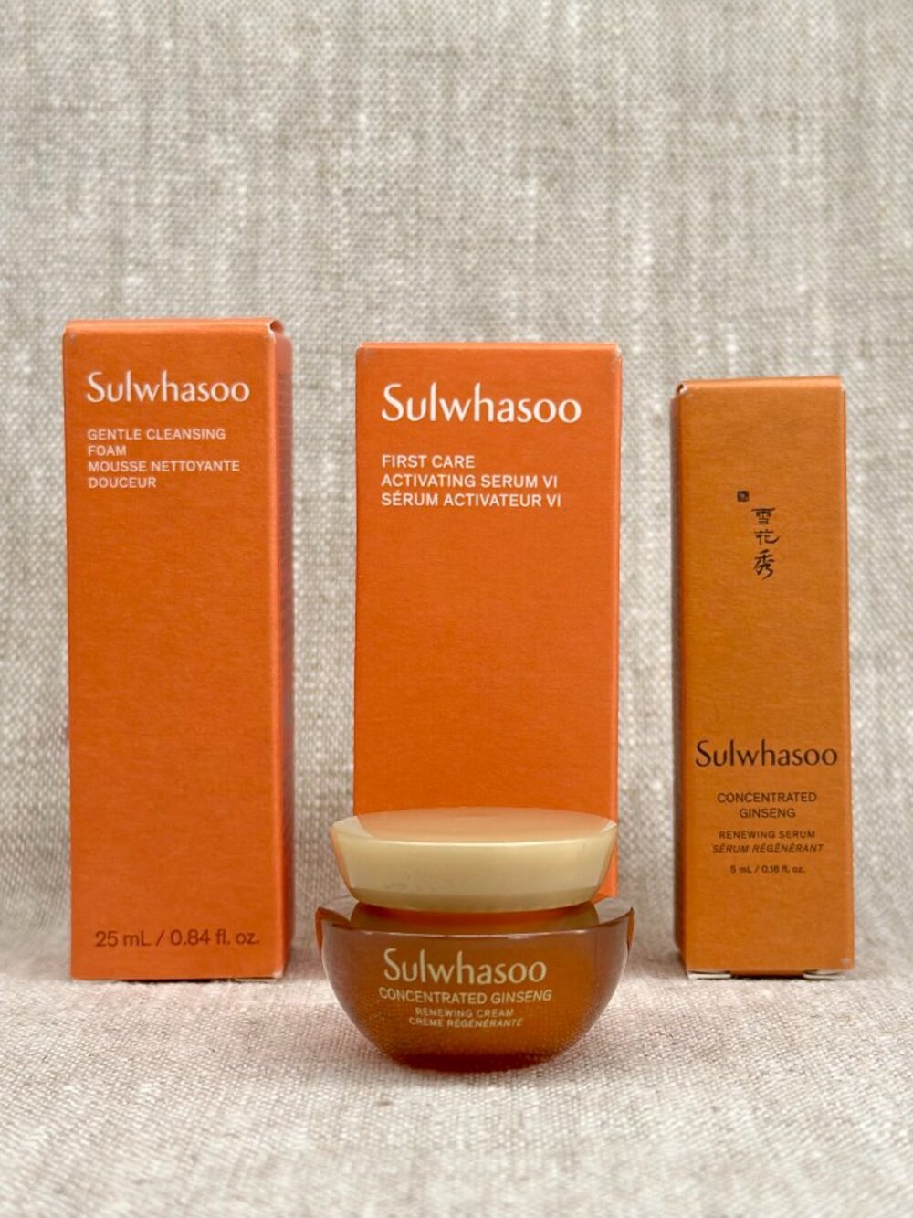 SULWHASOO Cult Classic Icons Trial Kit 4Pc Set Ginseng Deluxe Sample Travel Size - Picture 2 of 5